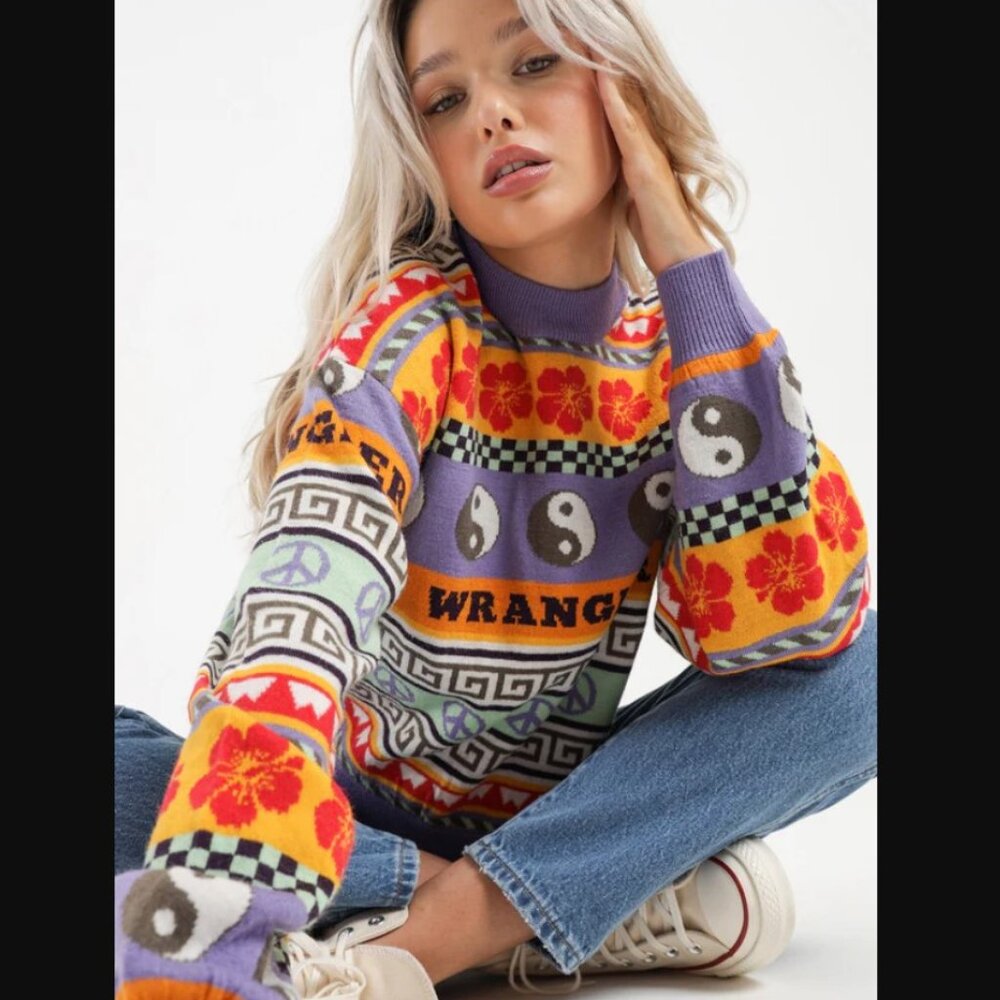 WRANGLER BETTER DAYS KNIT - RETRO POP